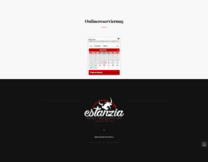 Webdesign und Softwareprogrammierung für Estanzia von Divinci in Schweinfurt